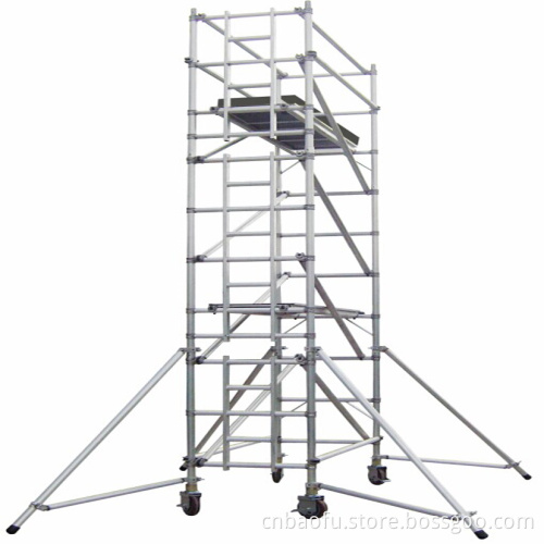 Aluminum Alloy 6m Single-Width Modular Scaffolding